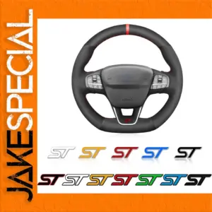 Sporty ST Logo Badge for Car Interiors