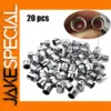 Chrome Copper Tire Valve Caps for Vehicles