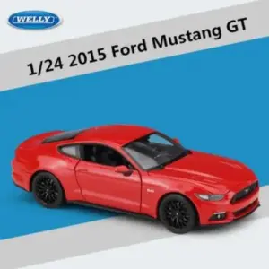 1:24 Mustang GT Diecast Model in Black Finish 22 d740604127eb4090add483c1 upscaled