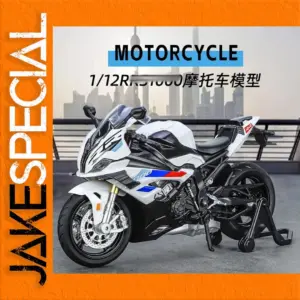 1:12 Scale Diecast Motorcycle Model with Effects