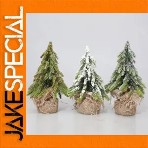 Miniature Snow Pine Tree for Festive Decor