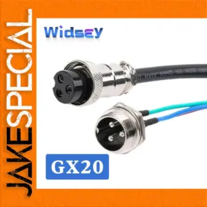 GX20 Aviation Plug with 2-15 Pins