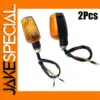 Motorcycle Amber Turn Signal Indicators Set