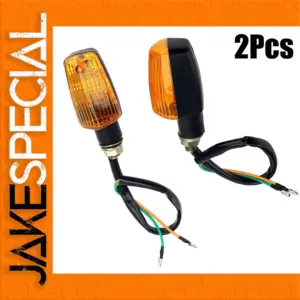 Motorcycle Amber Turn Signal Indicators Set