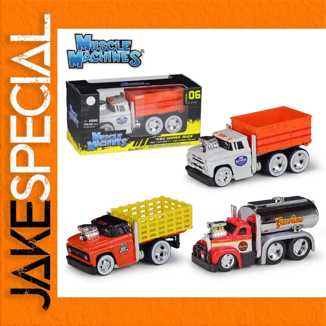 Maisto 1:64 Scale Diecast Truck Collection 1 Maisto 1:64 Scale Diecast Truck Collection