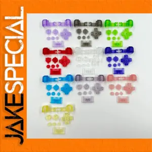 Vibrant Replacement Buttons Set for GBA SP