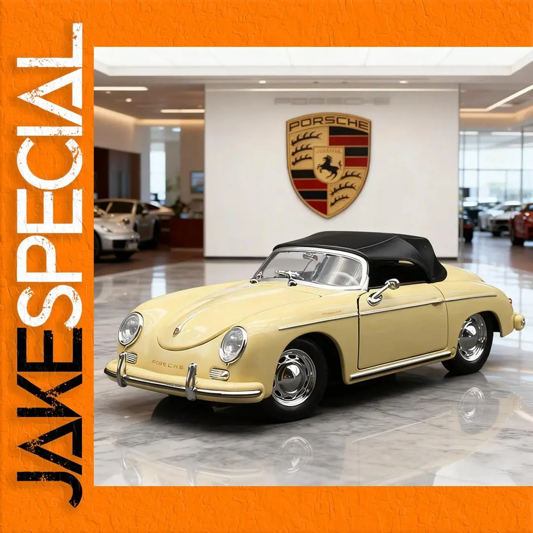 Porsche 356A Speedster 1:24 Diecast Model 1 Porsche 356A Speedster 1:24 Diecast Model