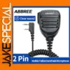 ABBREE AR-770 Walkie Talkie Shoulder Microphone