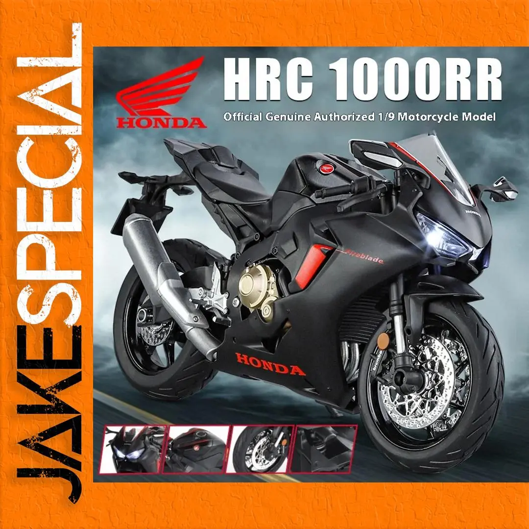 Honda CBR1000RR 1:9 Scale Diecast Motorcycle Model 1 Honda CBR1000RR 1:9 Scale Diecast Motorcycle Model