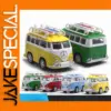 Vibrant 1:43 Alloy Cartoon Travel Bus Model