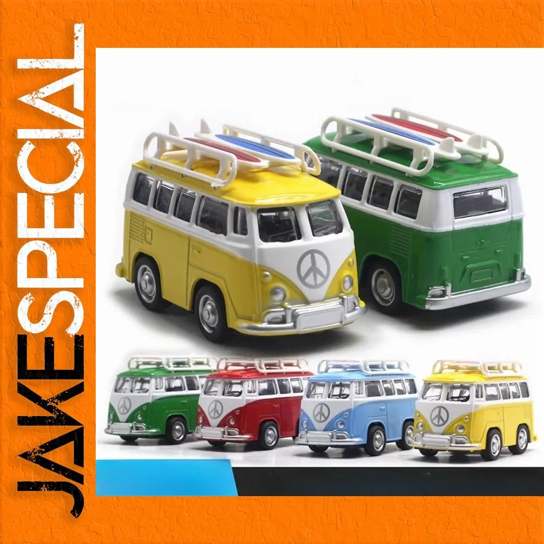 Vibrant 1:43 Alloy Cartoon Travel Bus Model 1 Vibrant 1:43 Alloy Cartoon Travel Bus Model