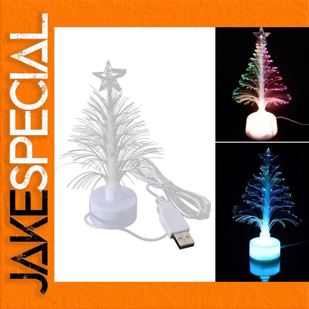 USB Fiber Optic Christmas Tree for Desk 1 USB Fiber Optic Christmas Tree for Desk