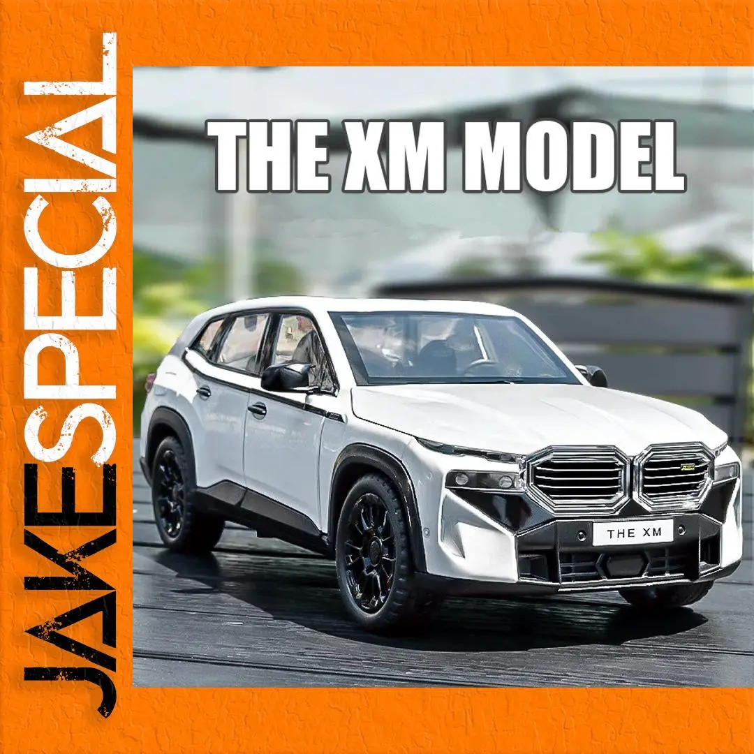 1:24 White Diecast SUV Model 1 1:24 White Diecast SUV Model