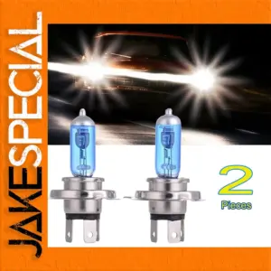 H4 100W Bright White Headlight Bulb