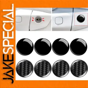 20mm Car Door Keyhole Cover Stickers Set