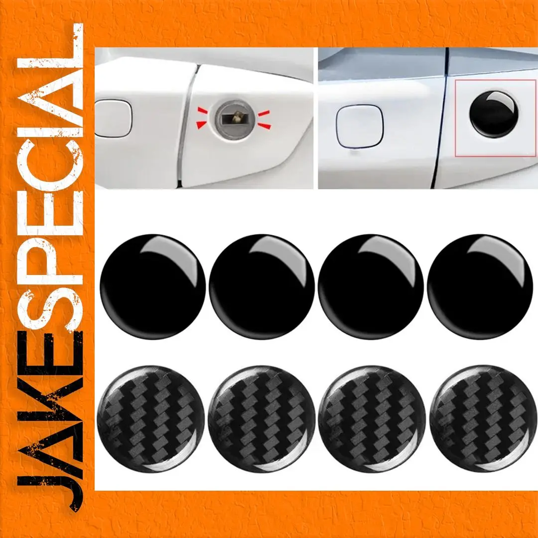 20mm Car Door Keyhole Cover Stickers Set 1 20mm Car Door Keyhole Cover Stickers Set