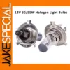 H4 55W Halogen Headlight Bulbs Set for Cars
