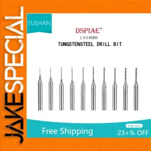 Precision Tungsten Steel Drill Bit Set 0.3mm-3.0mm