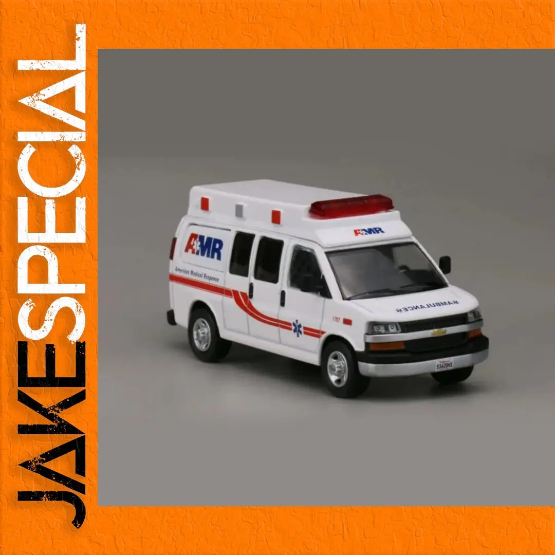 1:64 Scale Alloy AMR Ambulance Model 1 1:64 Scale Alloy AMR Ambulance Model