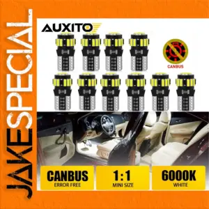 T10 W5W 4014 SMD LED Bulb 190 Lumens