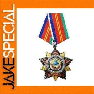 Friendship Labor Hero Medal with Colorful Ribbon