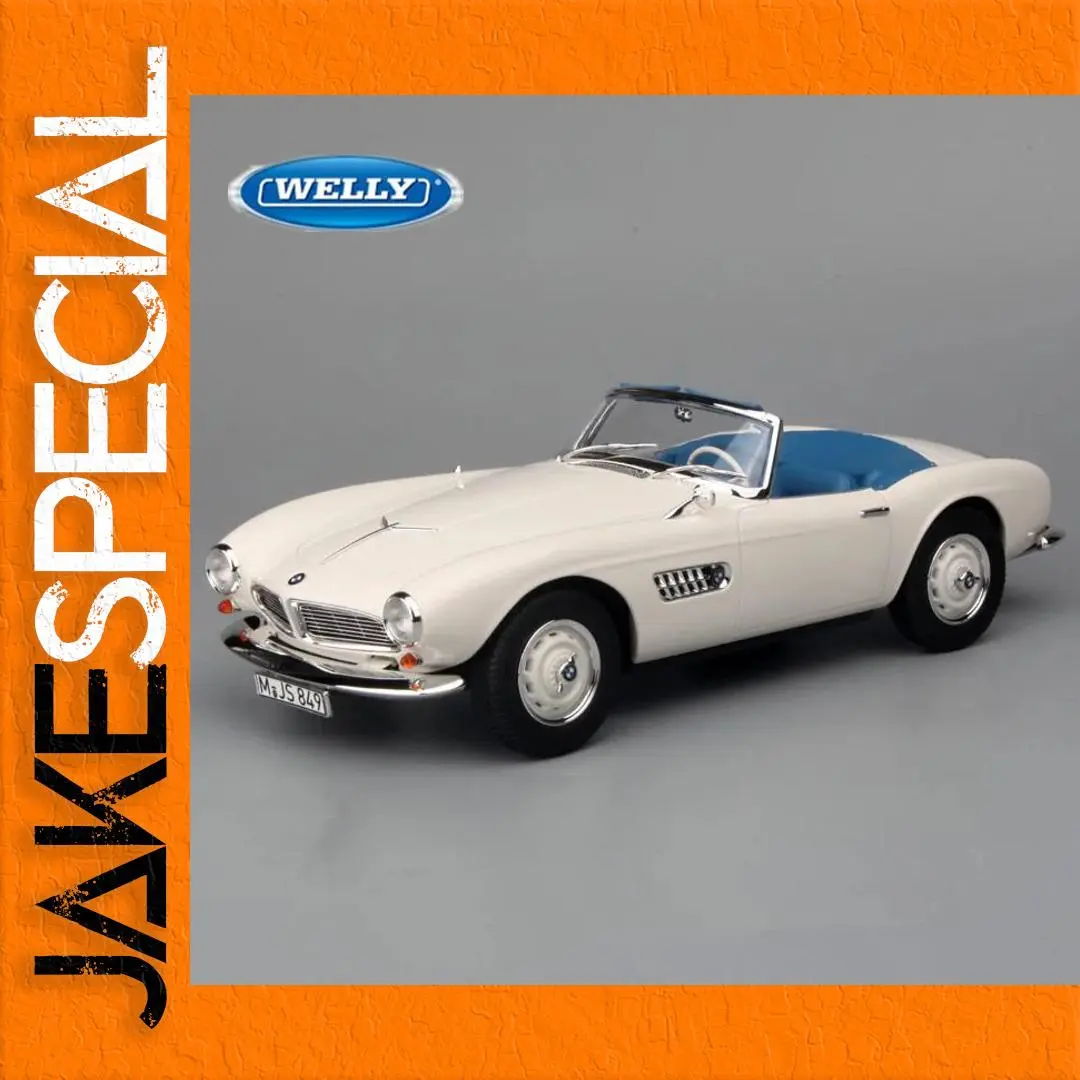 1:24 BMW 507 Diecast Model by WELLY 1 1:24 BMW 507 Diecast Model by WELLY