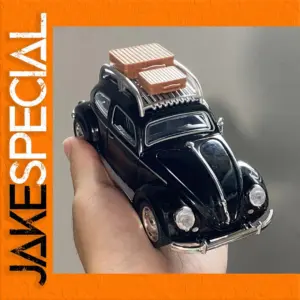 1:32 Diecast Volkswagen Beetle Travel Model