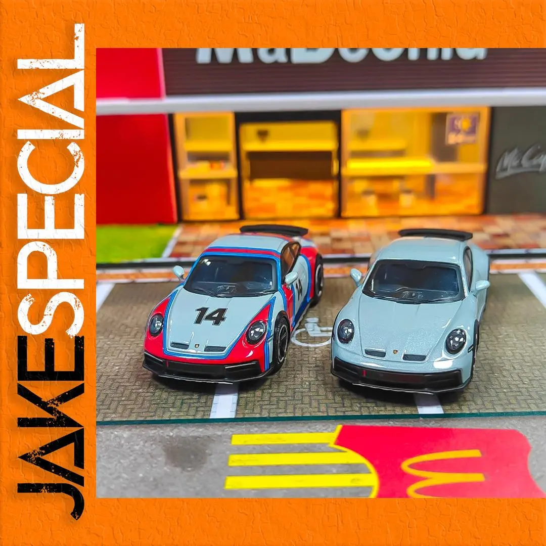 MiniGt 911 Dakar Car Diecast Model Set 1 MiniGt 911 Dakar Car Diecast Model Set