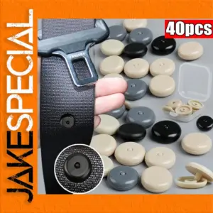Set of 40 Car Seat Belt Stopper Buckles