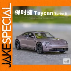 Porsche Taycan Turbo S Diecast Model 1:36 Scale