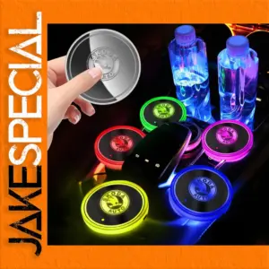 Skoda LED Car Coaster with RGB Lighting