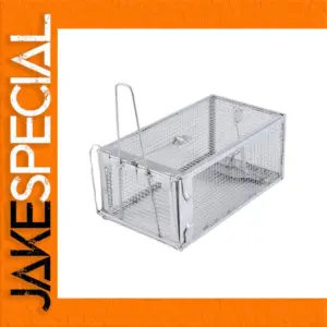 Durable Silver Rodent Trap 27x14x12cm