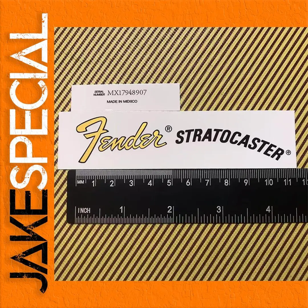 Custom Electric Guitar Decal Set of 3 1 Custom Electric Guitar Decal Set of 3