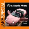 Pink Mazda MX-5 Miata Diecast Model 1:24 Scale