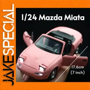 Pink Mazda MX-5 Miata Diecast Model 1:24 Scale