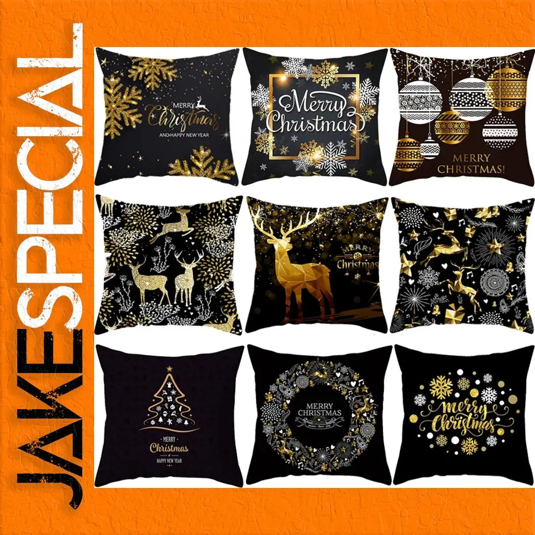 Luxurious 45x45cm Christmas Cushion Cover 1 Luxurious 45x45cm Christmas Cushion Cover