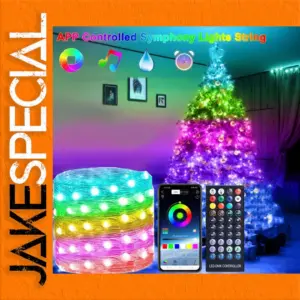 RGB Outdoor Christmas String Lights 5-20m with Remote