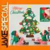 Colorful Felt Christmas Tree Set for Wall Decor