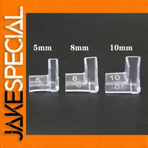 Transparent Silicone Aquarium Corner Protectors Set