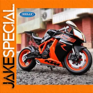 WELLY KTM 1190 RC8 R Diecast Motorcycle Model