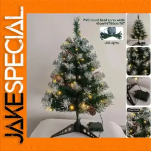 Small Artificial Christmas Tree with Snow Dusting