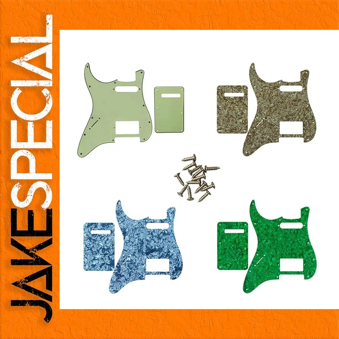 Custom Pickguard Set for Left-Handed Stratocaster 1 Custom Pickguard Set for Left-Handed Stratocaster