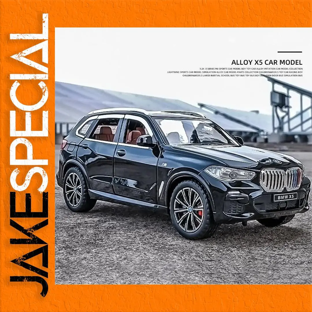 BMW X5 1:24 Diecast Model with Sound and Light 1 BMW X5 1:24 Diecast Model with Sound and Light