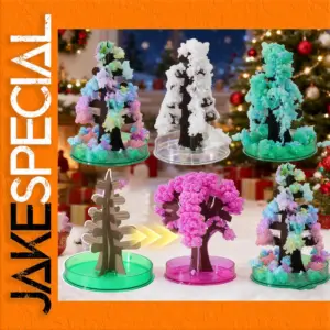 DIY Miniature Textured Christmas Tree Set