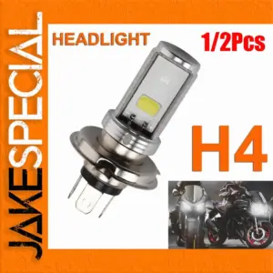 Motorcycle H4 LED Headlight Bulb, 900lm/1200lm