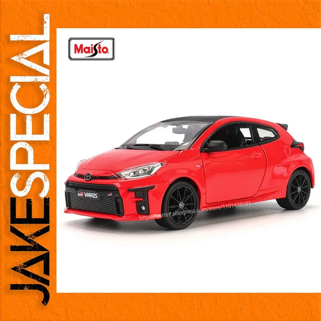 Diecast 1:24 Toyota GR Yaris Model Car 1 Diecast 1:24 Toyota GR Yaris Model Car