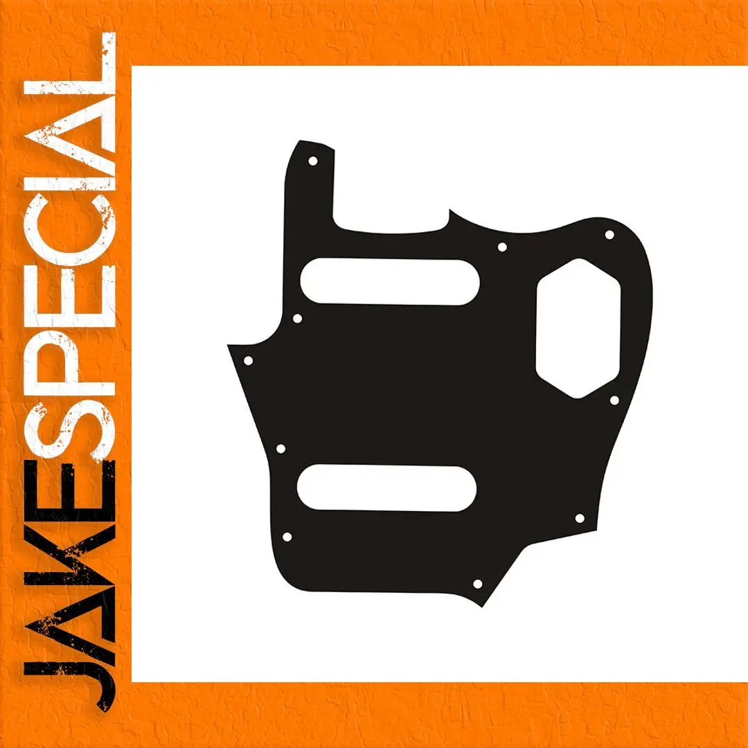 Jaguar Guitar Pickguard for US 10 Screw Holes 1 Jaguar Guitar Pickguard for US 10 Screw Holes