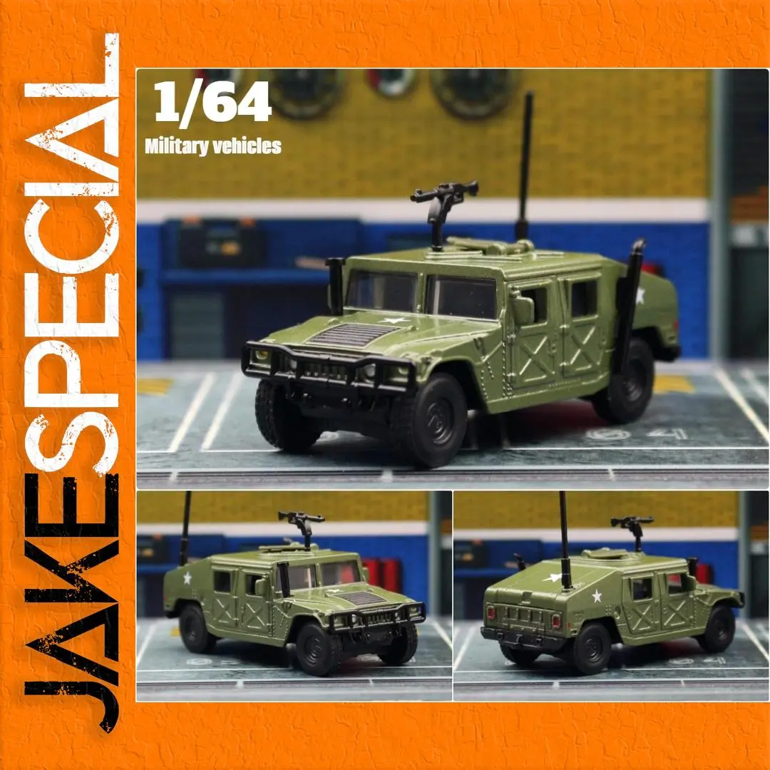 1/64 Hummer H1 Military Diecast Model 1 1/64 Hummer H1 Military Diecast Model