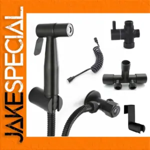 Black Stainless Steel Bidet Sprayer with Hose