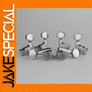 Chrome Locking Tuner Set for Electric Guitars